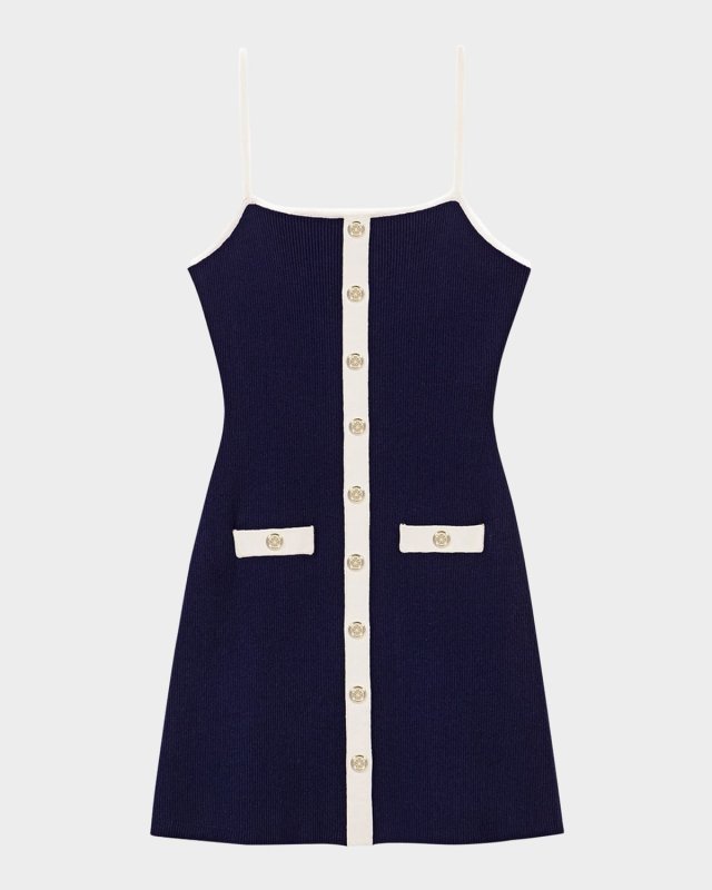 Rollsy Ribbed Mini Dress